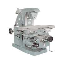 High precision universal knee type horizontal milling machine